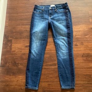 LILA RYAN Dark Skinny Jeans w side stipe detail